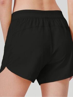 Women's Black Athletic Running Shorts NWOT